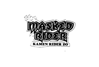 THE MASKED RIDER KAMEN RIDER ZO logo