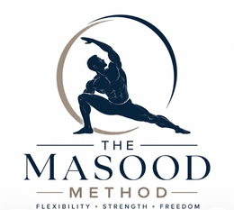 THE MASOOD METHOD FLEXIBILITY · STRENGTH · FREEDOM logo