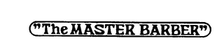"THE MASTER BARBER" logo