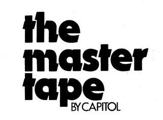 THE MASTER TAPE BY CAPITOL logo