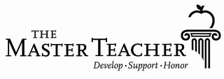 THE MASTER TEACHER DEVELOP · SUPPORT · HONOR logo