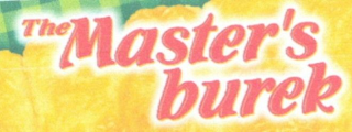 THE MASTER'S BUREK logo