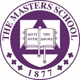 THE MASTERS SCHOOL 1877 DO IT WITH THY MIGHT logo