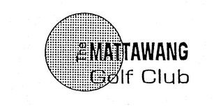 THE MATTAWANG GOLF CLUB logo