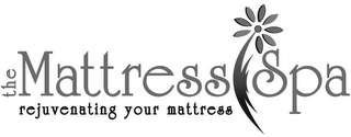 THE MATTRESS SPA REJUVENATING YOUR MATTRESS logo