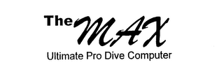 THE MAX ULTIMATE PRO DIVE COMPUTER logo