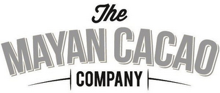 THE MAYAN CACAO COMPANY logo