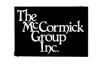THE MCCORMICK GROUP INC. logo