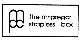THE MCGREGOR STRAPLESS BOX logo