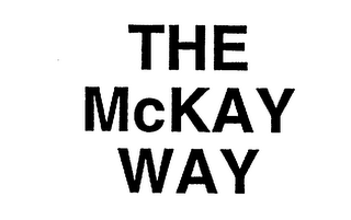 THE MCKAY WAY logo
