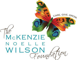 THE MCKENZIE NOELLE WILSON FOUNDATION CARE. GIVE. GROW. logo