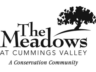 THE MEADOWS AT CUMMINGS VALLEY A CONSERVATION COMMUNITY logo