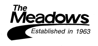THE MEADOWS ESTABLISHED IN 1963 logo