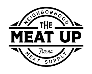 THE MEAT UP FRESNO NEIGHBORHOOD MEAT SUPPLY logo