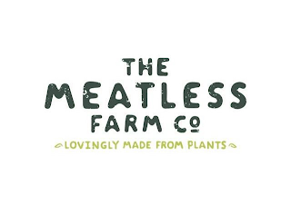 THE MEATLESS FARM CO LOVINGLY MADE FROMPLANTS logo