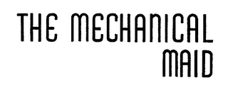 THE MECHANICAL MAID logo