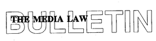 THE MEDIA LAW BULLETIN logo