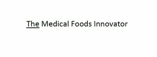 THE MEDICAL FOODS INNOVATOR logo