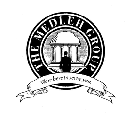THE MEDLEH GROUP WE'RE HERE TO SERVE YOU. logo