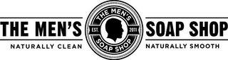 THE MEN'S SOAP SHOP NATURALLY CLEAN NATURALLY SMOOTH logo