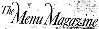 THE MENU MAGAZINE logo