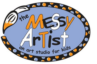 THE MESSY ARTIST AN ART STUDIO FOR KIDS logo