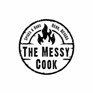 THE MESSY COOK, SPICES & RUBS, RENO, NEVADA logo