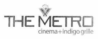 THE METRO CINEMA + INDIGO GRILLE logo