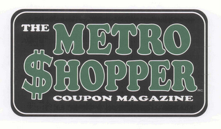 THE METRO $HOPPER COUPON MAGAZINE logo