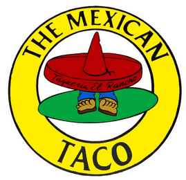 THE MEXICAN TACO TAQUERIA EL RANCHO logo