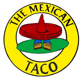 THE MEXICAN TACO TAQUERIA EL RANCHO logo