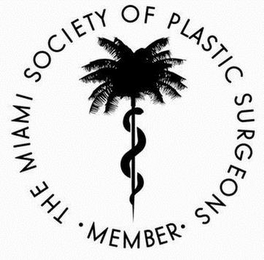 THE MIAMI SOCIETY OF PLASTIC SURGEONS ·MEMBER · logo