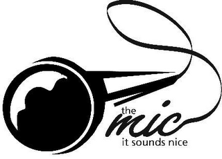 THE MIC IT SOUNDS NICE logo