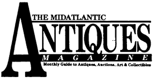 THE MIDATLANTIC ANTIQUES MAGAZINE MONTHLY GUIDE TO ANTIQUES, AUCTIONS, ART & COLLECTIBLES logo