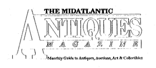 THE MIDATLANTIC ANTIQUES MAGAZINE MONTHLY GUIDE TO ANTIQUES, AUCTIONS, ART & COLLECTIBLES logo