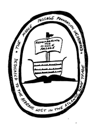THE MIDDLE PASSAGE FOUNDATION INCORPORATED DEDICATED TO THE AFRICANS LOST IN THE ATLANTIC SLAVE TRADE logo