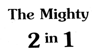 THE MIGHTY 2 IN 1 logo