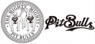 THE MIGHTY, MIGHTY PIT BULLS logo