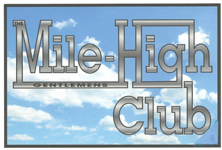 THE MILE-HIGH GENTLEMENS CLUB logo