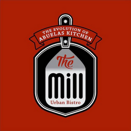 THE MILL URBAN BISTRO THE EVOLUTION OF ABUELAS KITCHEN logo