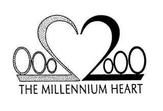 THE MILLENNIUM HEART 2000 logo