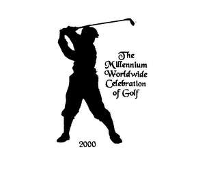 THE MILLENNIUM WORLDWIDE CELEBRATION OF GOLF 2000 logo