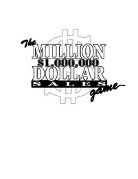 THE MILLION $1,000,000 DOLLAR SALES GAME logo