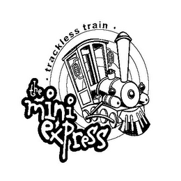 THE MINI EXPRESS TRACKLESS TRAIN logo