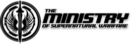 THE MINISTRY OF SUPERNATURAL WARFARE logo