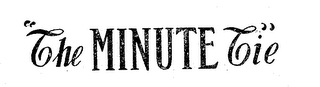 "THE MINUTE TIE." logo