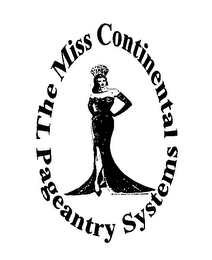 THE MISS CONTINENTAL PAGEANTRY SYSTEMS logo