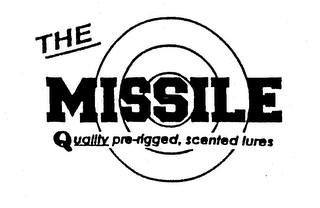 THE MISSILE QUALITY PRE-RIGGED, SCENTED LURES logo