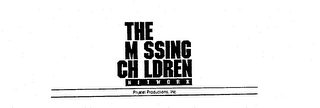 THE MISSING CHILDREN NETWORK PRIJATEL PRODUCTIONS, INC. logo