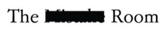 THE MISTAKE ROOM logo